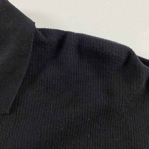 NWT Vintage Walt Disney Studios Polo Shirt Men's XL Mickey Mouse Black Mesh - Picture 4 of 9